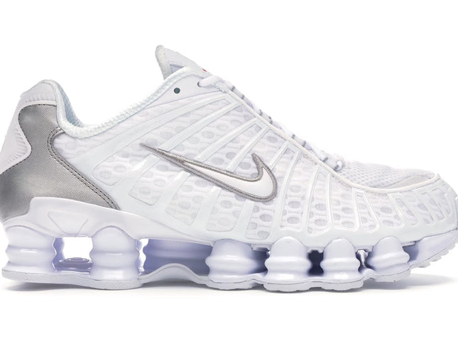 Nike Shox TL White Metallic Silver