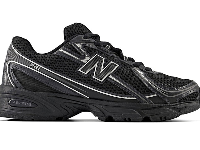 New Balance 740v2 Black Grey Silver