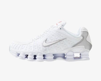 Nike Shox TL White Metallic Silver