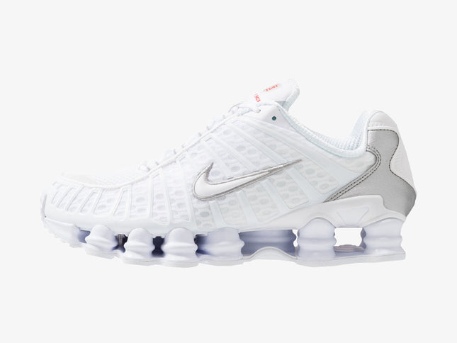 Nike Shox TL White Metallic Silver